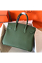 Hermes Birkin 30 Handmade Bag In Canopee Clemence Leather Replica