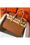 Hermes Birkin 30 Handmade Bag In Gold Epsom Leather Replica