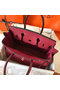 Hermes Birkin 30 Handmade Bag In Ruby Ostrich Skin Replica