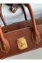 Hermes Birkin 30 Handmade Bag In Toile & Gold Swift Leather Replica