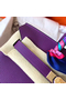 Hermes Birkin 30 Handmade Bag In Ultraviolet Clemence Leather Replica
