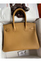 Hermes Birkin 30 Retourne Handmade Bag In Biscuit Clemence Leather Replica