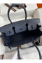 Hermes Birkin 30 Retourne Handmade Bag In Blue Nuit Epsom Calfskin Replica