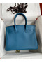 Hermes Birkin 30 Retourne Handmade Bag In Colvert Clemence Leather Replica