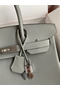 Hermes Birkin 30 Retourne Handmade Bag In Girls Mouette Clemence Leather Replica