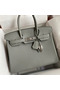 Hermes Birkin 30 Retourne Handmade Bag In Girls Mouette Clemence Leather Replica
