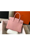 Hermes Birkin 30cm Bag In Pink Clemence Leather GHW Replica