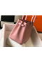 Hermes Birkin 30cm Bag In Pink Clemence Leather GHW Replica