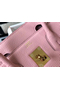 Hermes Birkin 30cm Bag In Pink Clemence Leather GHW Replica