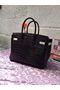 Hermes Birkin 30CM Shoulder Bag White&Black Croco Leather H30 Gold Replica