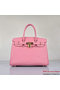 Hermes Birkin 30CM Tote Bags Pink Togo Leather Gold Replica