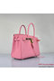 Hermes Birkin 30CM Tote Bags Pink Togo Leather Gold Replica