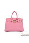 Hermes Birkin 30CM Tote Bags Pink Togo Leather Gold Replica