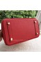 Hermes Birkin 30CM Tote Bags Red Calfskin Leather BK30 Gold Replica