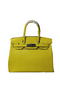 Hermes Birkin 35CM 30CM Tote Bag Lizard Leather H35H30 Yellow Replica