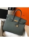 Hermes Birkin 35cm Bag In Vert Amande Clemence Leather GHW Replica