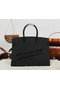Hermes Birkin 35CM Tote Bag Black Clemence Leather H35 Silver Replica