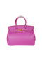 Hermes Birkin 35CM Tote Bag Lavender Original Grainy Leather H35 Gold Replica