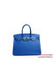 Hermes Birkin 35CM Tote Bag Pink Clemence Leather H6089 Silver Replica
