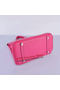 Hermes Birkin 35CM Tote Bag Rosy Grainy Leather Silver Replica