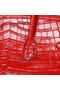 Hermes Birkin 35CM Tote Bag Shiny Croco Leather H35C Red Replica