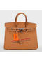 Hermes Birkin 35CM Tote Bag Wheat Original Leather H35 Silver Replica