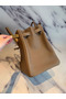 Hermes Birkin 40 Handmade Bag In Taupe Clemence Leather Replica
