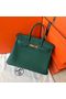 Hermes Birkin Bag Original Leather 35CM 17825 Green Replica