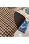 Hermes Birkin Bag Original Leather 35CM 17888 Houndstooth Dark Brown Replica