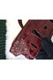 Hermes Birkin Bag Original Leather crocodile togo HBK2530 Burgundy Replica