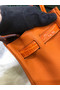 Hermes Birkin Bag Original Leather crocodile togo HBK2530 orange Replica