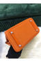 Hermes Birkin Bag Original Leather crocodile togo HBK2530 orange Replica
