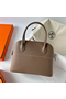 Hermes Bolide 1923 27 Handmade Bag In Taupe Epsom Calfskin Replica