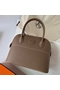Hermes Bolide 1923 27 Handmade Bag In Taupe Epsom Calfskin Replica