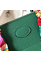 Hermes Bolide 31 Handmade Bag In Vert Vertigo Clemence Leather Replica