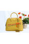 Hermes Bolide 31CM Calfskin Leather Tote Bags H509083 Yellow Replica