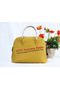 Hermes Bolide 31CM Calfskin Leather Tote Bags H509083 Yellow Replica