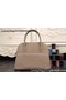 Hermes Bolide 37CM Calfskin Leather Tote Bag B1004 Light Grey Replica