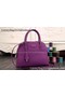 Hermes Bolide 37CM Calfskin Leather Tote Bag B1004 Purple Replica