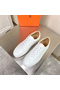 Hermes Boomerang Sneakers In White Epsom Leather Replica