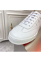 Hermes Boomerang Sneakers In White Epsom Leather Replica