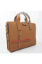 Hermes Briefcase Original Grainy Leather H8813 Wheat Replica