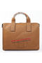 Hermes Briefcase Original Grainy Leather H8813 Wheat Replica