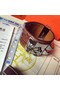 Hermes Brown Crocodile Collier de Chien Bracelet Size Replica