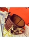 Hermes Brown Crocodile Collier de Chien Bracelet Size Replica