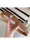 Hermes Brown Licol 40 MM Reversible Leather Belt Replica