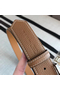 Hermes Brown Licol 40 MM Reversible Leather Belt Replica