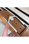 Hermes Brown Licol 40 MM Reversible Leather Belt Replica