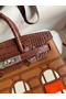Hermes Brown Sac Faubourg Birkin 20 Sellier Limited Edition Bag Replica