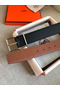 Hermes Brown Saddle 38MM Reversible Belt Replica